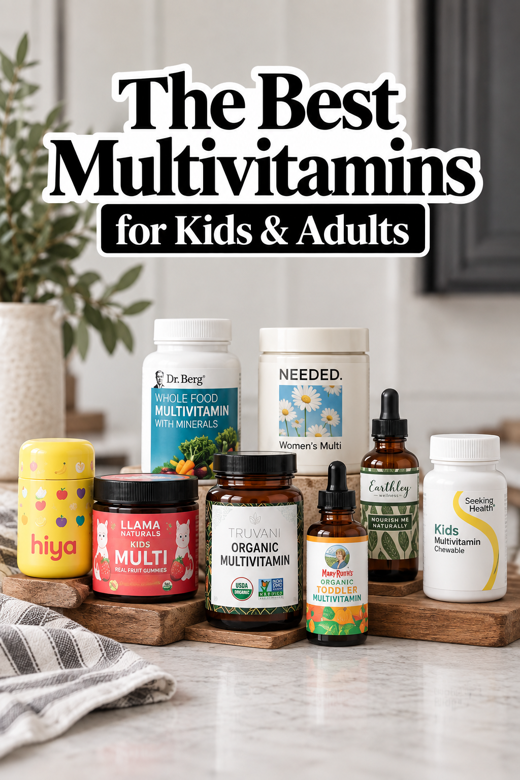 Best Clean Multivitamins for Kids & Adults | Non-Toxic Vitamin Swaps