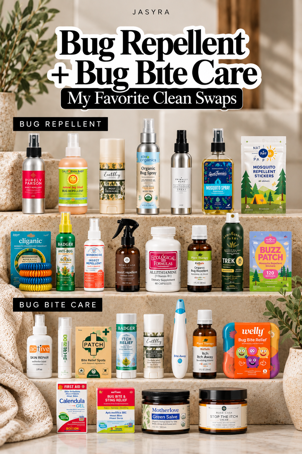 The Best Clean Bug Repellents + Bug Bite Care: What to Look For + My Favorite Swaps