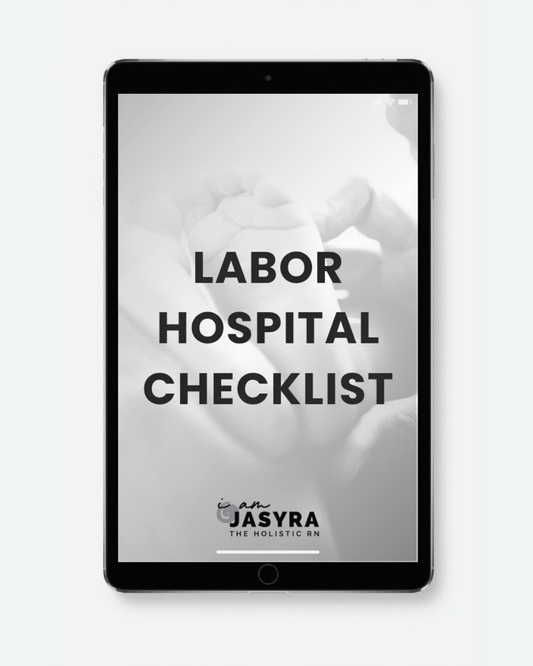 Labor Hospital Checklist