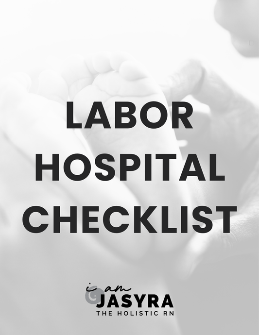 Labor Hospital Checklist
